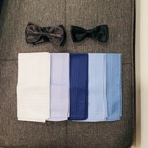 Pocket Squares and Bow Ties